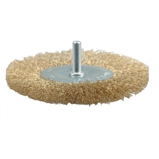 VOREL Щітка - крацовка ПЛОСКА з стержнем Ø-100мм  | 06986