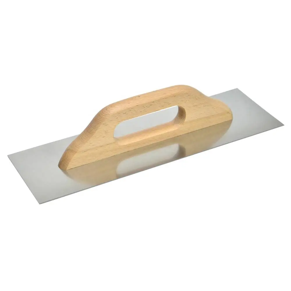 Гладилка нержавіюча, тип Швейцарська, 125х380мм, гладка Favorit | 08-200