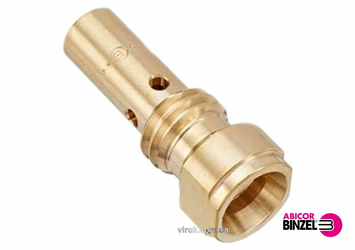 ABICOR BINZEL Вставка для накінечника : L= 35 мм, M12/M6 | 006.D719.5