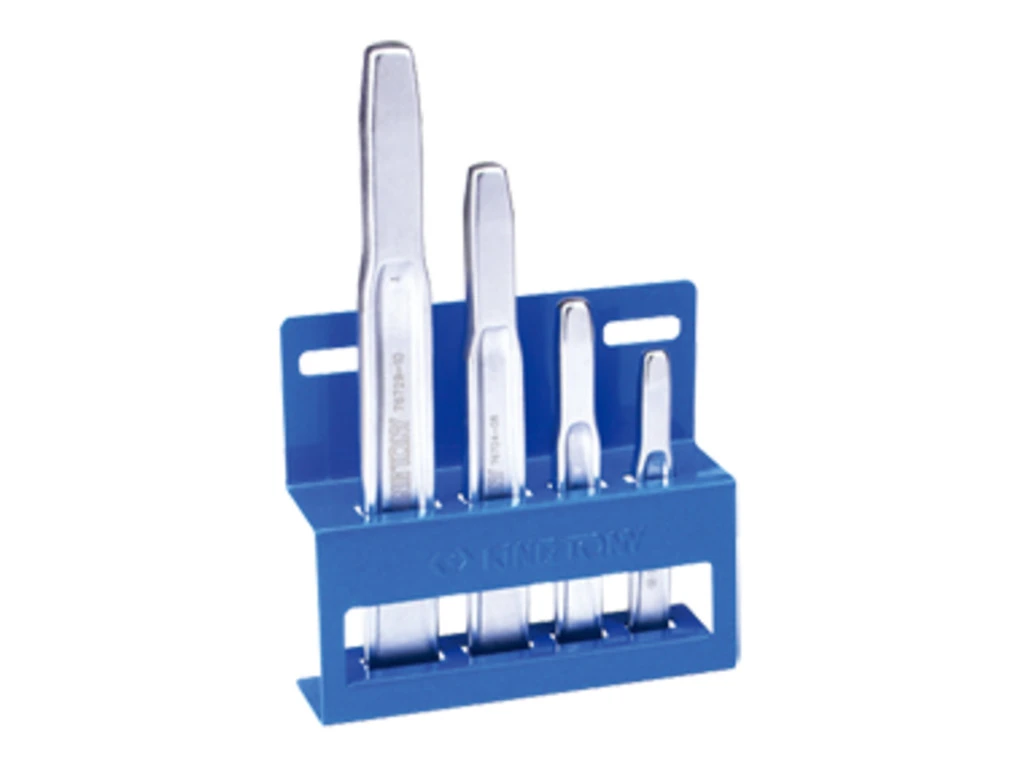 KING TONY Набор зубил в подставке 4пр. | 11104PR