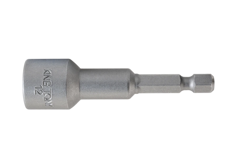 KING TONY Головка на шуруповерт 6 мм магнит L=65мм | 7616506M