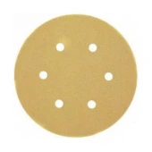 DeWalt DT3111XM_25_1 Самоклеящаяся шкурка d=125мм, зерно 40, 1шт (DW 423/ES55), HIGH-TECH 