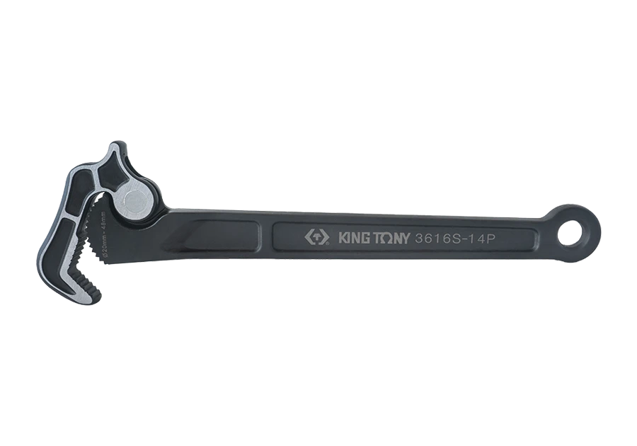 KING TONY Ключ трубный 14" | 3616S14BPAKT