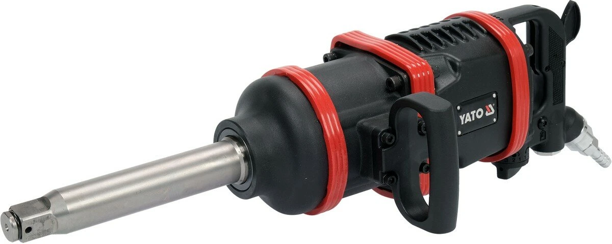 YATO Гайковерт ударний пневматичний YATO до квадрату- 1", F= 4800 Nm, 450 л/хв при P=1MPa, 5000 об/х