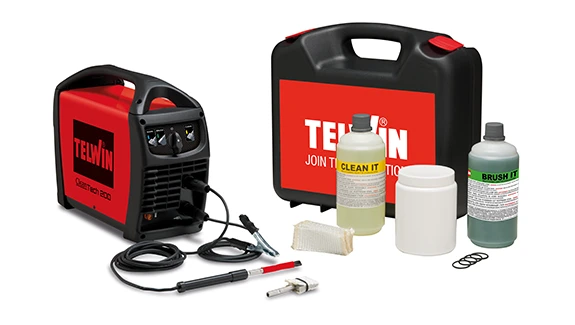TELWIN Аппарат для очистки швов Telwin CLEANTECH 200 230V + KIT | 850020