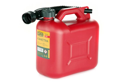 Канистра пластиковая 5л HDPE с лейкой СИЛА