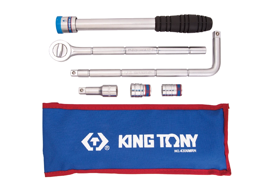 KING TONY Ключи с храповым механизмом 4306MRN 17,19 мм | 4306MRN