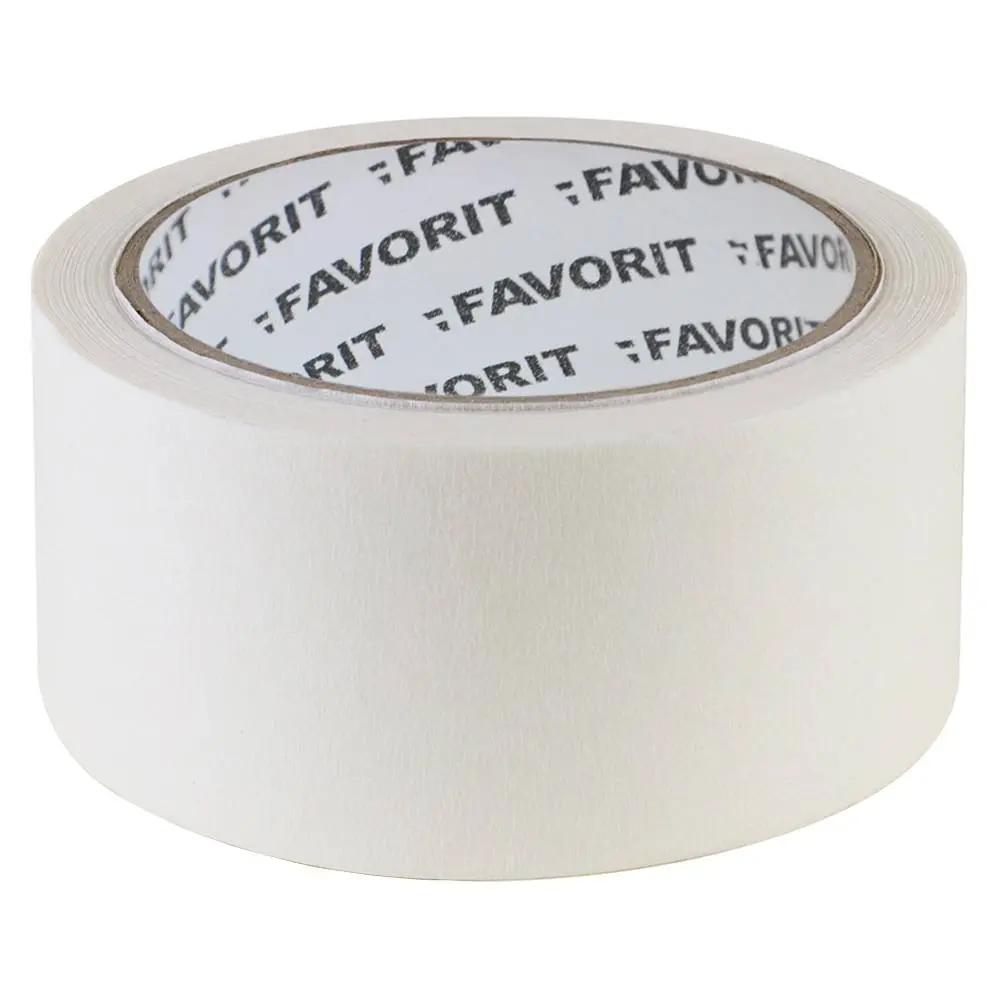 Стрічка клейка паперова для вікон 48 мм х 20 м Favorit | 10-258