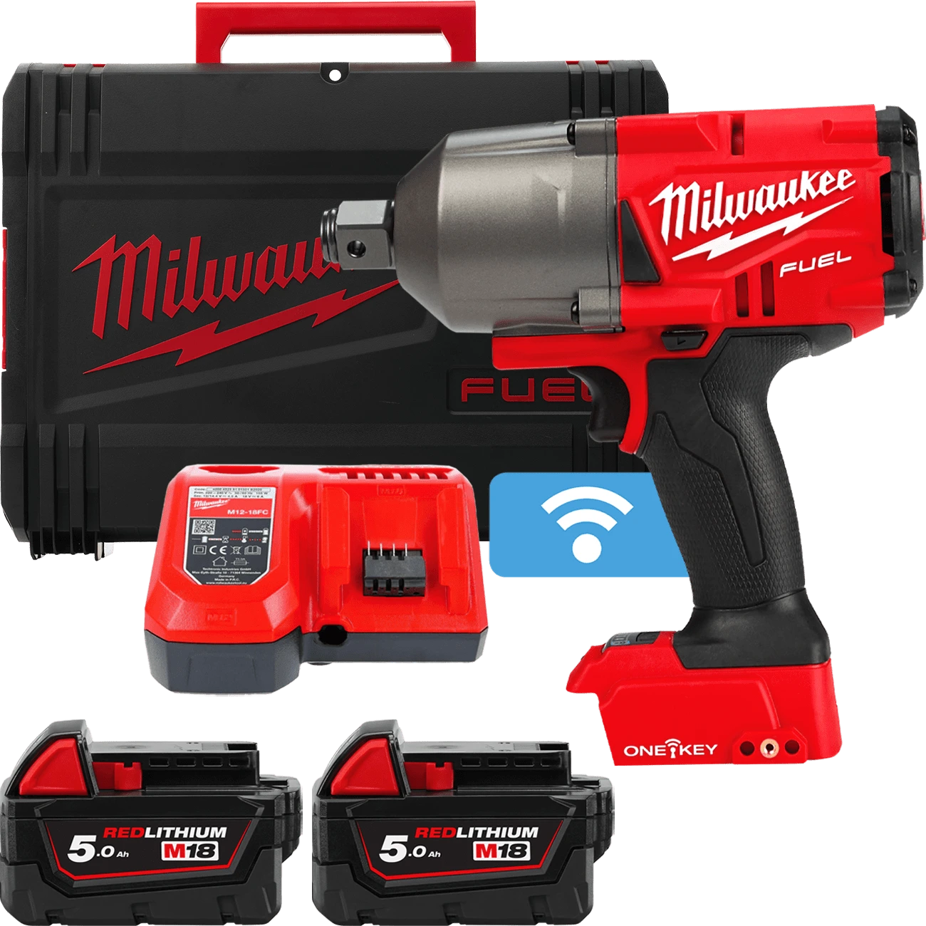 MILWAUKEE Гайкокрут акумуляторний 3/4" , M18 ONEFHIWF34-502X, 2034Нм  | 4933459730