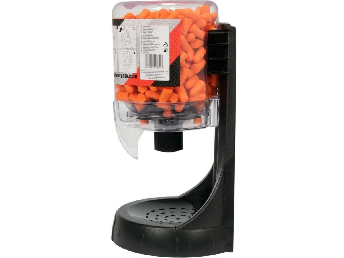 YATO Дозатор протишумових беруш YATO:+беруші поліуретанові, Ø= 5-11 мм, 250 пар  | YT-74520