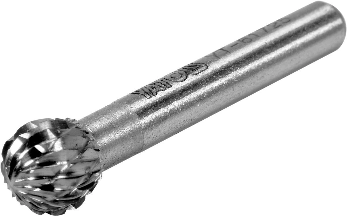 YATO Фреза кульова з карбіду вольфрама YATO, Ø= 10 мм, l= 45/5,4 мм, з шпинделем Ø= 6 мм  | YT-61725