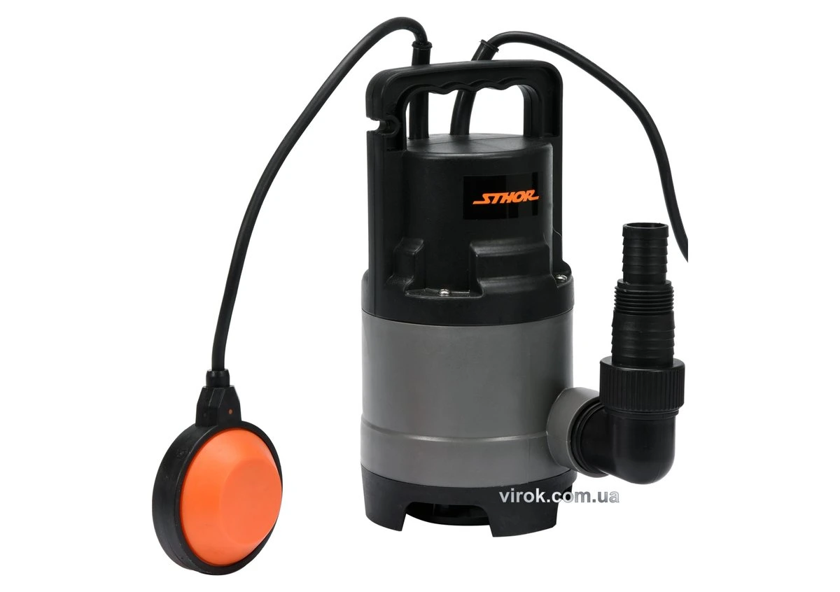 STHOR Насос для брудної води мережевий, 400Вт, 8000 л/год, макс.висота- 12,5 м  | 79781