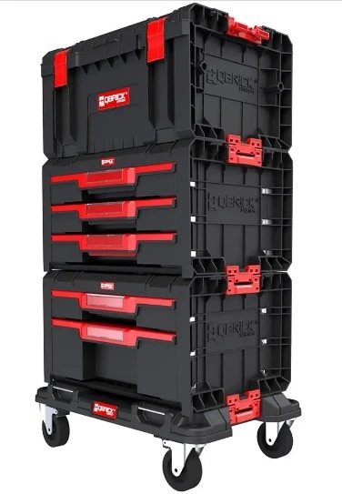 QBRICK SYSTEM Набор ящиков PRO Drawer Workshop SET 2 мобильный шкаф 525 x 345 x 885 | Z258346PG003