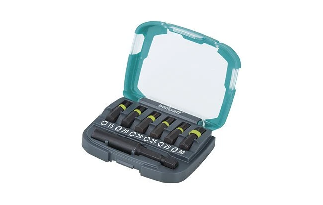 Wolfcraft Impact - коробка с насадками из 7 частей  // 2969000