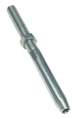 Наконечник для опрессовки на трос с левой резьбой // 8467