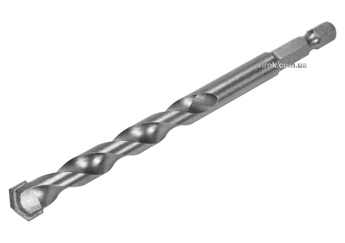 STHOR Свердло універсальне : YG6X, з 6-гран. хвостовиком-1/4", Ø= 10 мм, l= 120/70 мм  | 21691