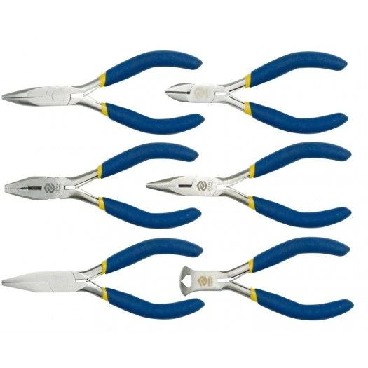 VOREL Плоскогубці, щипці, кусачки міні, l= 125 мм, Набір 6 шт.  | 42309