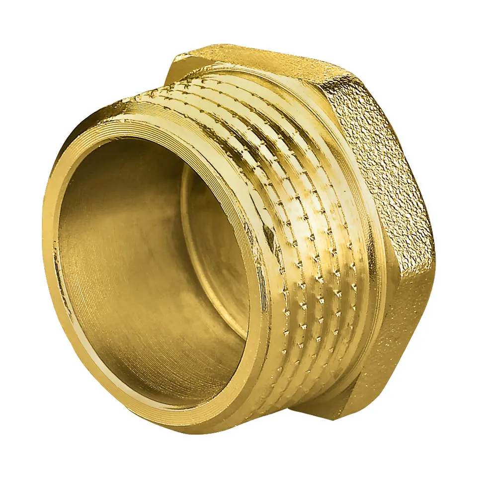 Заглушка латунна 1/2З Україна | 78-263