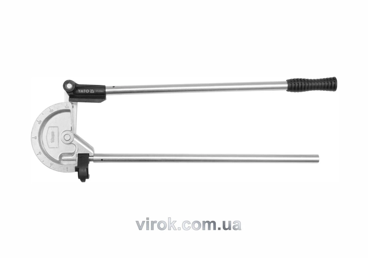 YATO Трубогин 2-ручний YATO : Ø= 23/32" (18 мм), 0°-180°, алюміній /мідь  | YT-21846