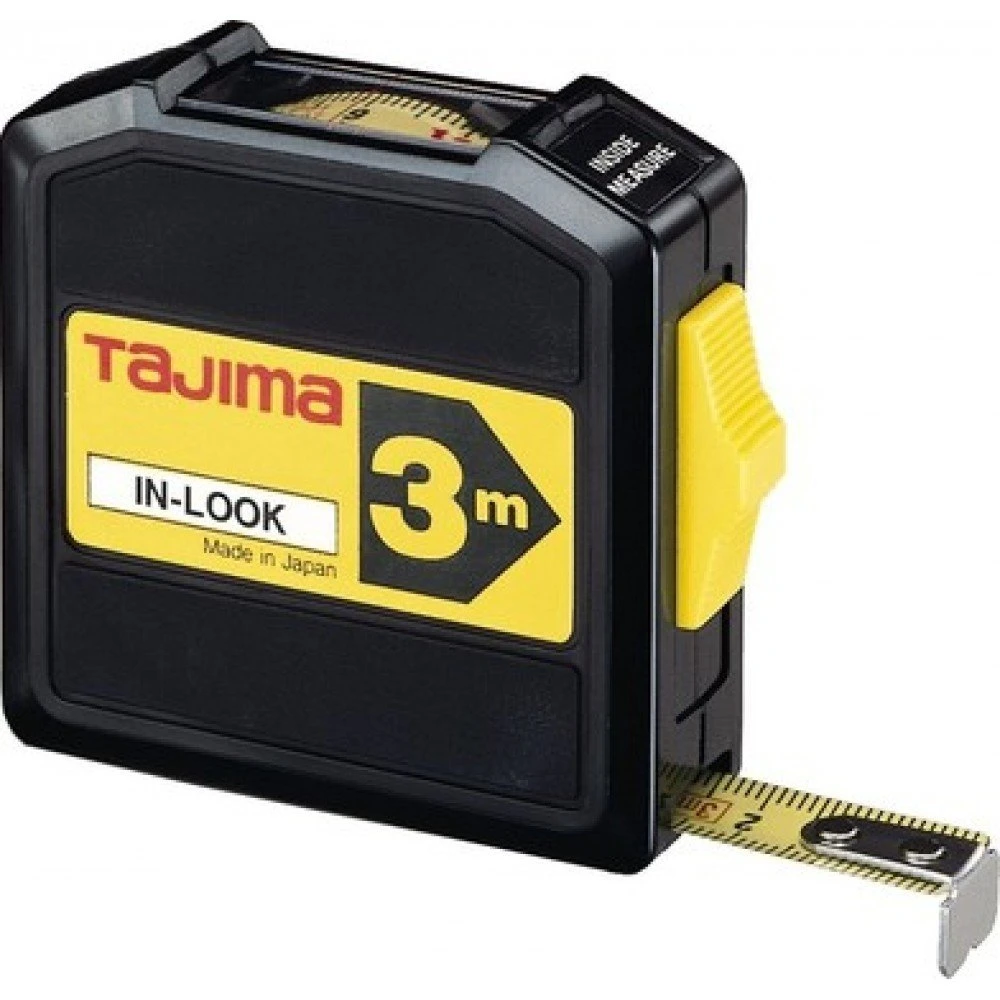 TAJIMA Рулетка IN LOCK 3м/13мм, с окошком INL30MY