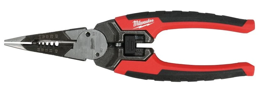 Milwaukee Комбинированные кусачки для зачистки проводов 6в1 // 48229069