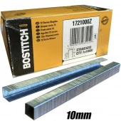 Скоби BOSTITCH, тип "72", довжина 10 мм, ширина 9.1 мм, мідне покриття, форма кінцевика "СР", 10000 