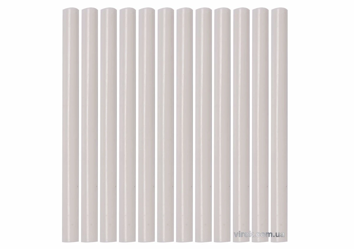 YATO Стержні клейові YATO білі : Ø=7,2 мм, L=100 мм, уп. 12 шт.  | YT-82446