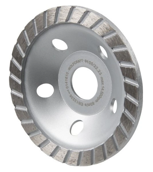 Wolfcraft Алмазная шлифовальная головка "Standard" Ø 105 x 22,2 // 8387000