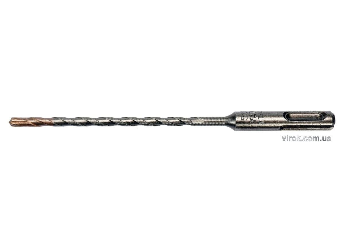 YATO Свердло по залізобетону YATO : SDS+ Premium, "Х"-тип, Ø= 5 х 160 мм, 4 різальні пруги  | YT-419