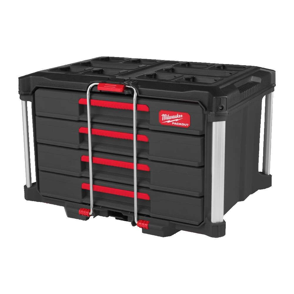 MILWAUKEE Ящик с 4-мя выдвижными отсеками PACKOUT DRAWER BOX | 4932493189