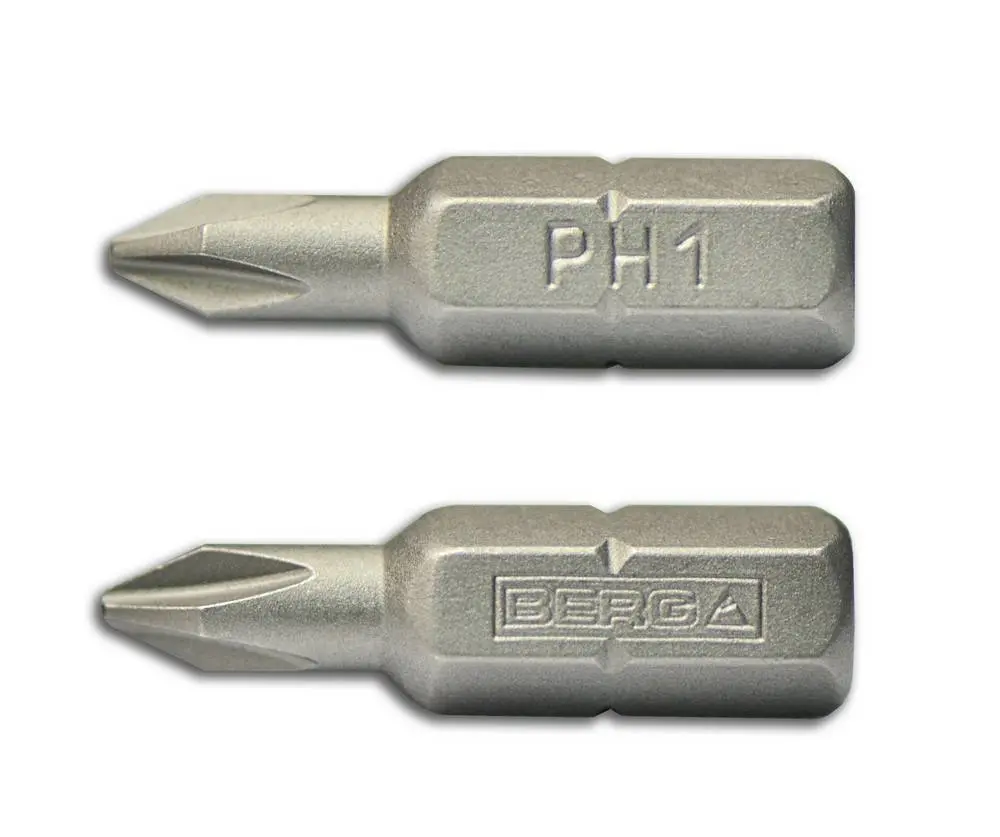 Викрутні насадки, S2, PH2, 25мм, 100шт Berg | 47-158