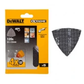 DeWalt DTM3093 Шлифлисты EXTREME для дельтошлифмашин 93мм, зерно 120, (5 шт.)