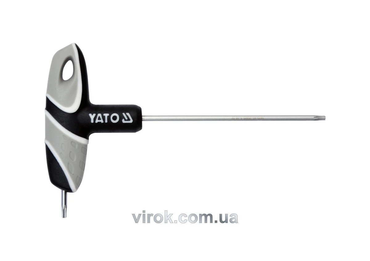 YATO Ключ шестигранний : тип "T", "TORX" Т10, двосторонній, L= 100 мм