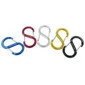 Алюминиевый S-образный крюк с блокировкой | 814958