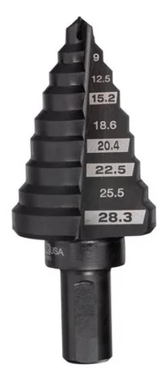 MILWAUKEE Свердло cтупінчасте Step Drill , Ø4-12мм з кроком 1мм | 48899301