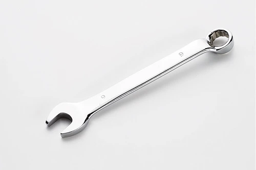 Ключ рожково - накидной глубокий CrV 9мм СИЛА