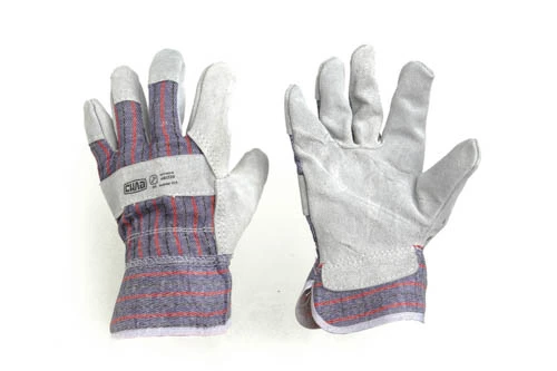 Перчатки комбинированные замшевые р10,5 (эконом) СИЛА