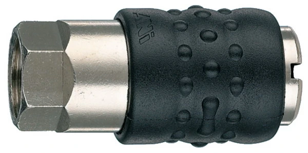 ANI Spa Разъём б/с 17/C 3/8F, тип "мама", соед. резьба 3/8'' внутр., обрезиненный корпус. | AH020902