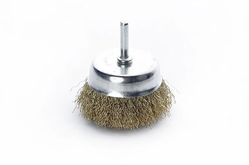 Щётка чаша латуневая проволока 65мм (дрель) APRO