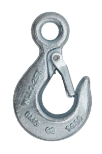 Крюк крановый с блокировкой до 1000 кг