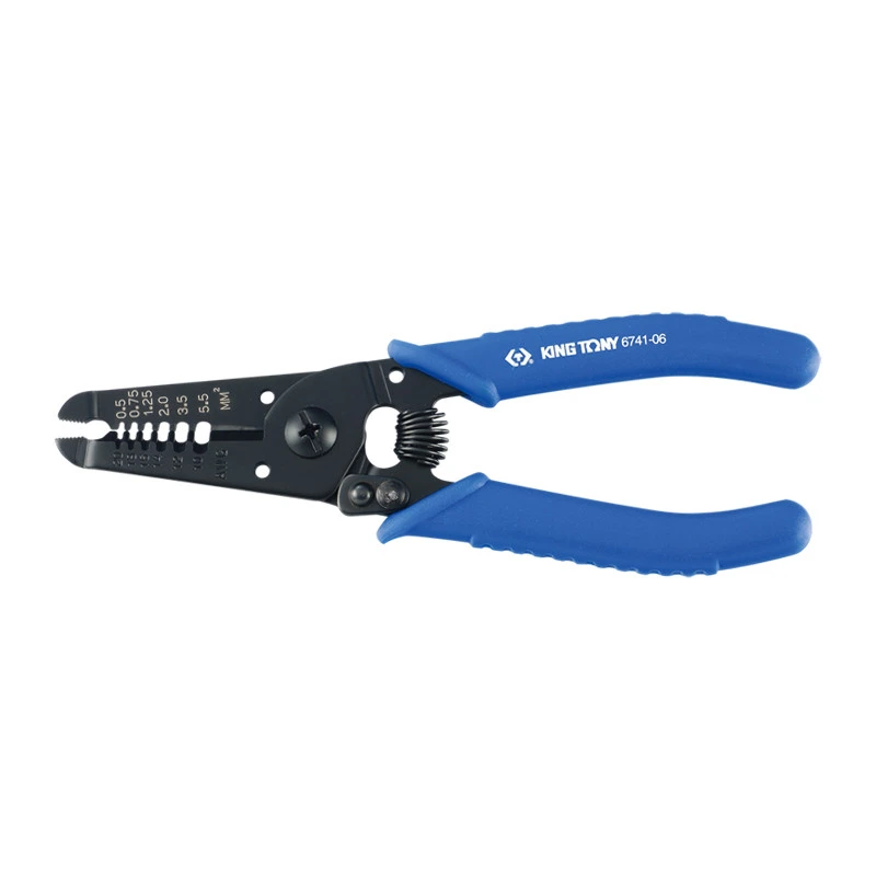 KING TONY Клещи 152мм, для зачистки, обрезки, (до 6мм) | 6741-06