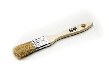 Кисть флейцевая натуральная щетина эконом 1'' СИЛА