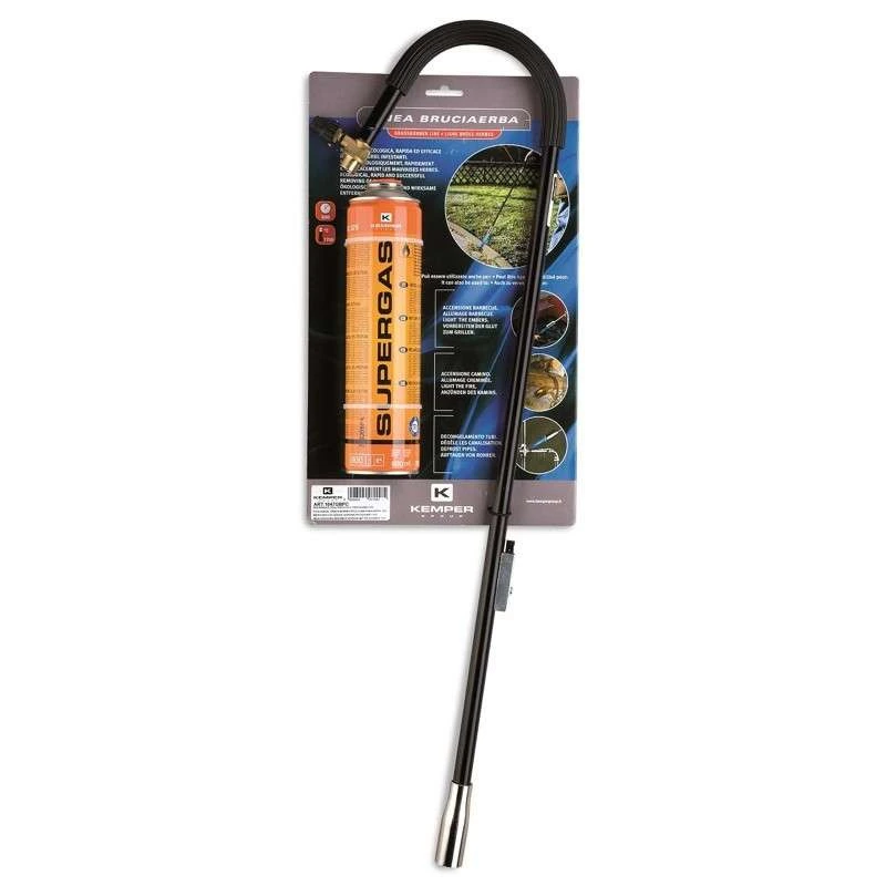 KEMPER 1047GBPC Випалювач трави в комплекті з балоном Пропан/Бутан 35/65%, 330 гр, 600 мл