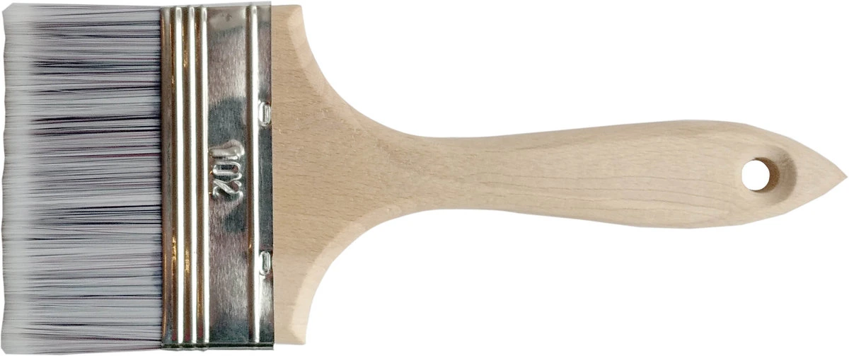 VIROK Пензель малярний плоский воскований, b= 102 мм SUPER PROFI , три види щетини | 19V602