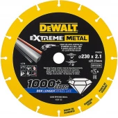 DeWALT Круг отрезной по металлу 230x2,1х22,23мм (DT40255)