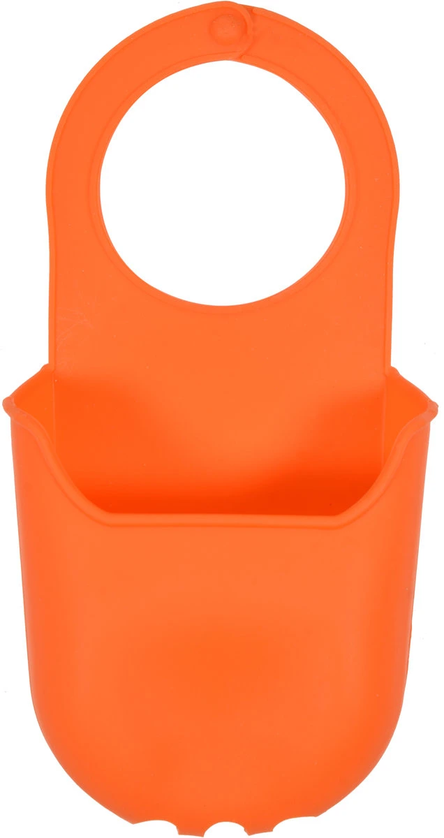 FALA Органайзер силіконовий, оранжевий, підвісний для губки, 200х 100 мм(DW) | 74788