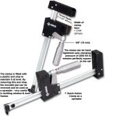 GROZ Струбцина корпусная быстрого зажима 1000мм. KBC/40