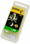 STANLEY 1-PBA4T Заклепочные шайбыФ 3мм аллюминиевые (блистер) (30шт.)