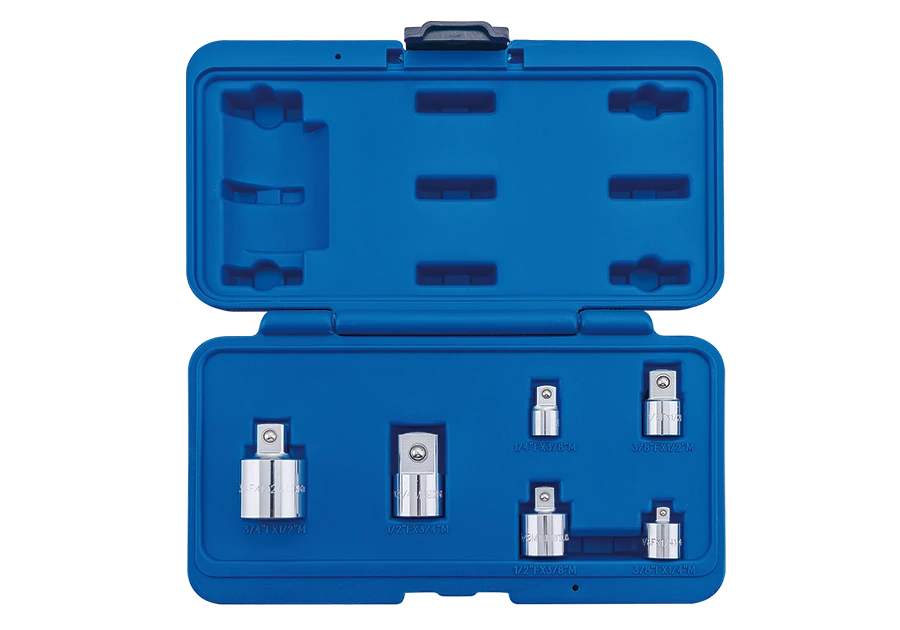 KING TONY Набор адаптеров 1/4"+3/8"+1/2"+3/4" 6 предметов | 78106