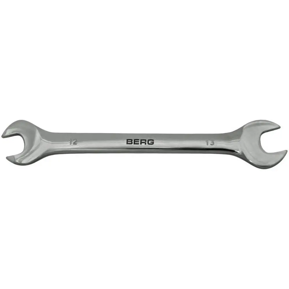 Ключ ріжковий двосторонній Cr-V 6х7мм Berg | 48-100